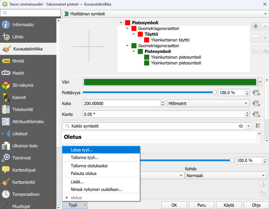Gispo • Jouluneule Suomelle – ota ilo irti QGISin valmiista tyyleistä qgis